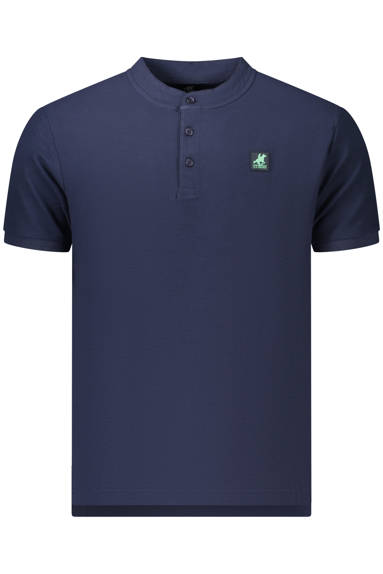 US GRAND POLO Kurzarm Herren Blau