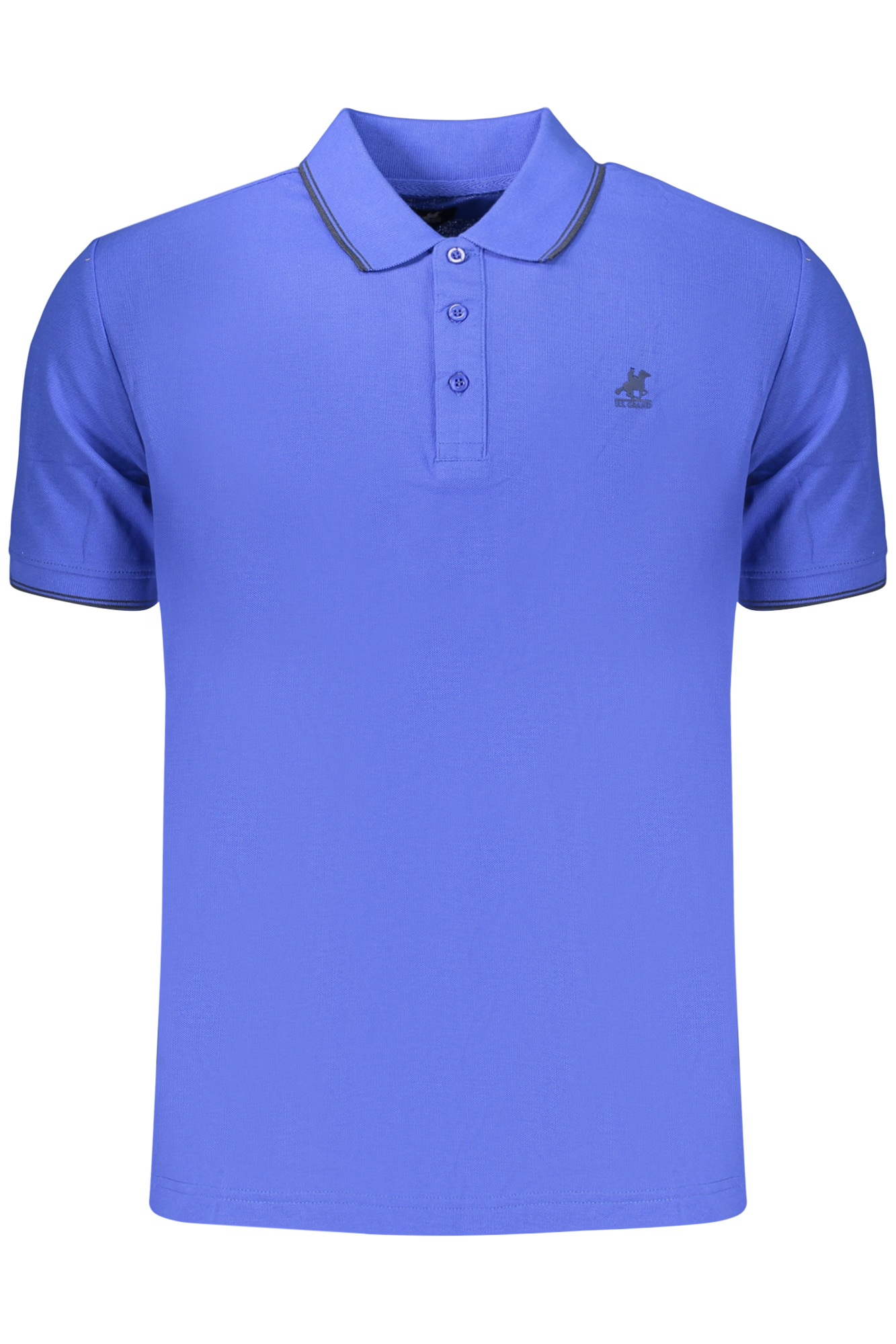 US GRAND POLO Kurzarm Herren Blau