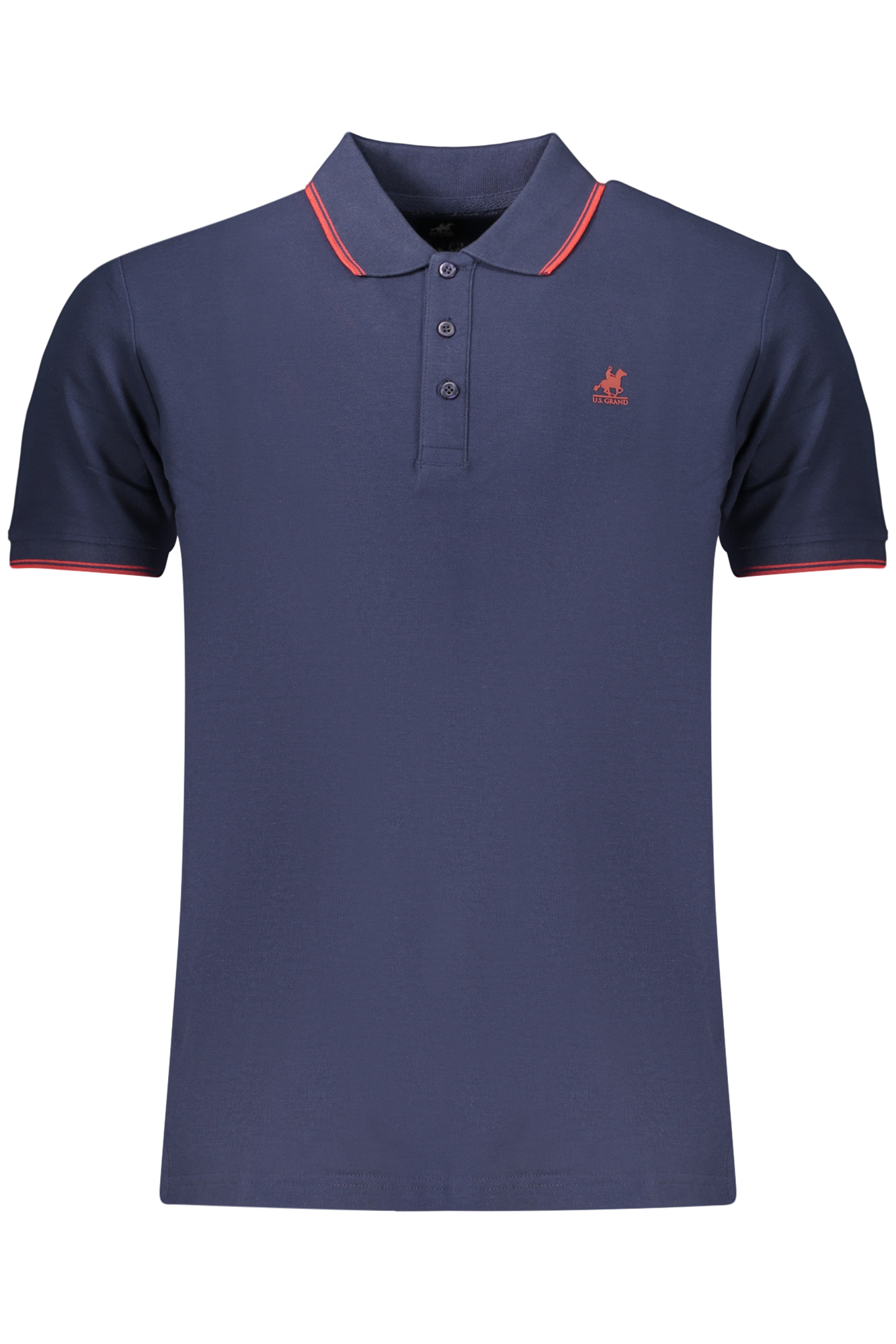 US GRAND POLO Kurzarm Herren Blau