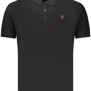 US GRAND POLO Kurzarm Herren Schwarz