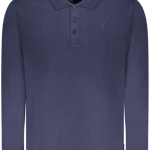 US GRAND LANGÄRMELIGES HERRENSHIRT BLAU