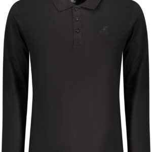 US GRAND LANGÄRMELIGES HERRENSHIRT SCHWARZ