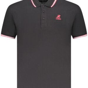 US GRAND POLO Kurzarm Herren Schwarz