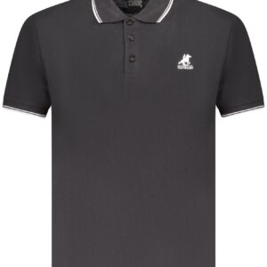 US GRAND POLO Kurzarm Herren Schwarz