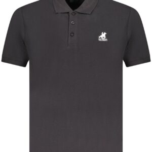 US GRAND POLO Kurzarm Herren Schwarz