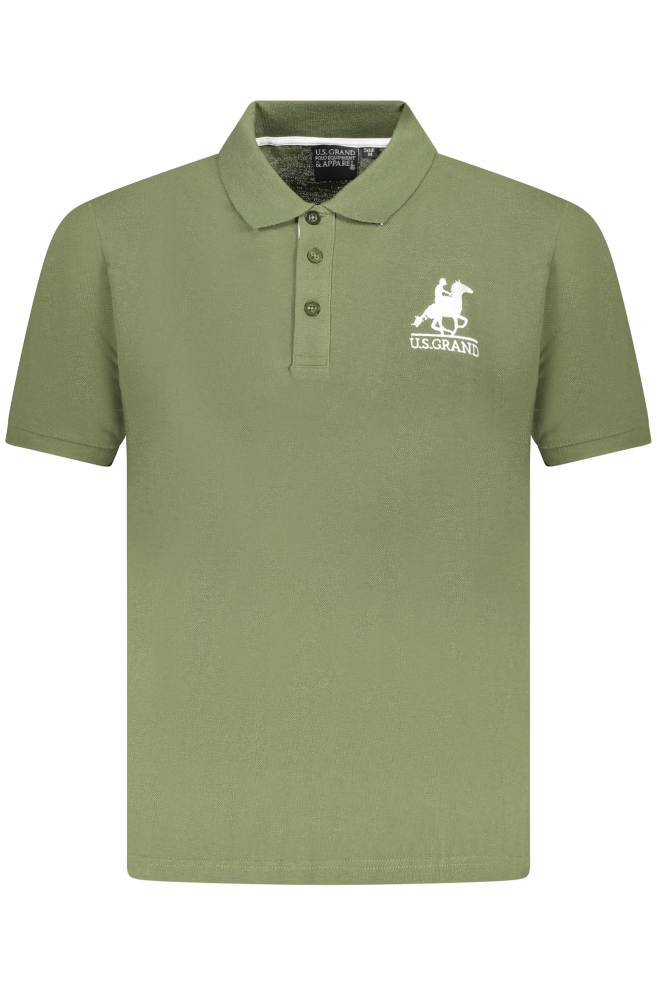 US GRAND POLO KURZARM HERREN GRÜN