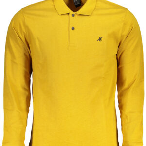 US GRAND POLO LANGARM HERREN GELB