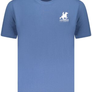 US GRAND Herren-T-Shirt mit kurzen Ärmeln, blau
