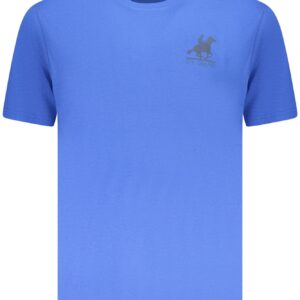 US GRAND Herren-T-Shirt mit kurzen Ärmeln, blau