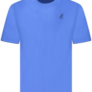 US GRAND Herren-T-Shirt mit kurzen Ärmeln, blau