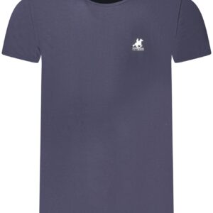 US GRAND Herren-T-Shirt mit kurzen Ärmeln, blau