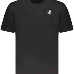 US GRAND Herren-T-Shirt, schwarz, kurzärmelig
