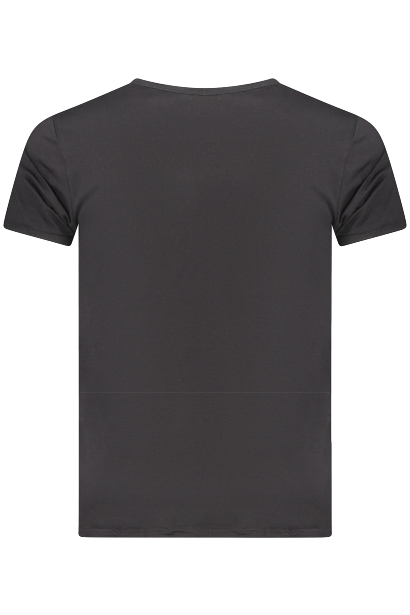 US GRAND Herren-T-Shirt, schwarz, kurzärmelig – Bild 2