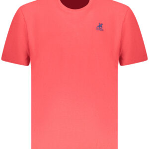 US GRAND Herren-T-Shirt mit kurzen Ärmeln, rot