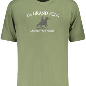 US GRAND Herren-T-Shirt mit kurzen Ärmeln, grün