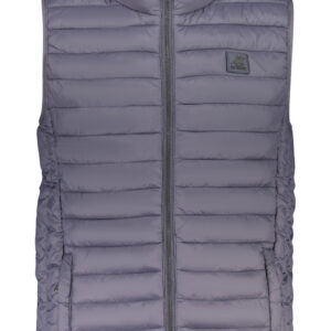 US GRAND HERREN BLAUE ÄRMELLOSE JACKE