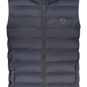 US GRAND HERREN BLAUE ÄRMELLOSE JACKE