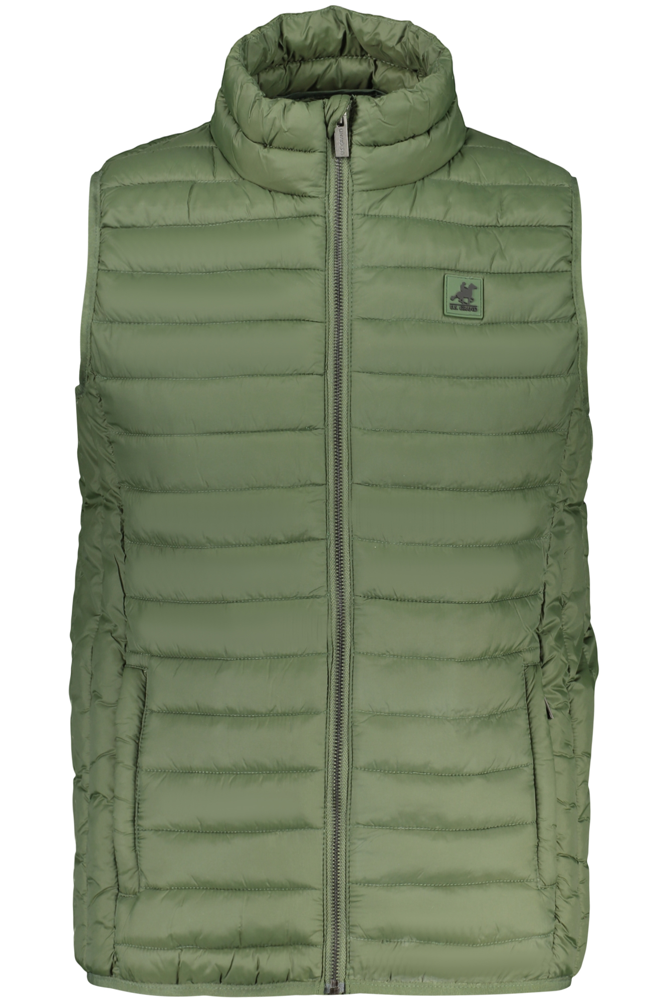 US GRAND Herren grüne ärmellose Jacke