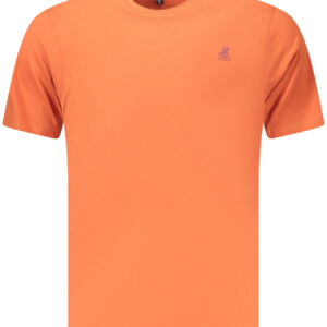 US GRAND Herren-T-Shirt mit kurzen Ärmeln, orange