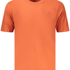 US GRAND Herren-T-Shirt mit kurzen Ärmeln, orange