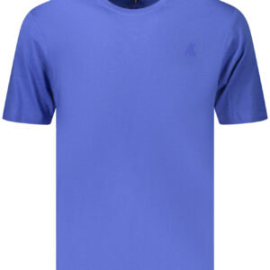 US GRAND Herren-T-Shirt mit kurzen Ärmeln, blau