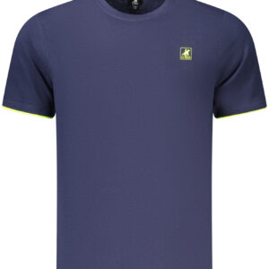 US GRAND Herren-T-Shirt mit kurzen Ärmeln, blau
