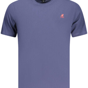 US GRAND Herren-T-Shirt mit kurzen Ärmeln, blau