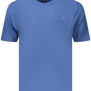 US GRAND Herren-T-Shirt mit kurzen Ärmeln, blau