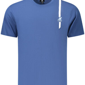 US GRAND Herren-T-Shirt mit kurzen Ärmeln, blau