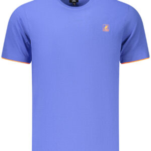 US GRAND Herren-T-Shirt mit kurzen Ärmeln, blau