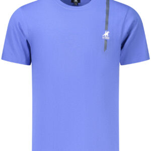 US GRAND Herren-T-Shirt mit kurzen Ärmeln, blau