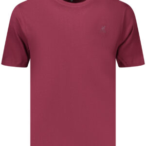 US GRAND Herren-T-Shirt mit kurzen Ärmeln, rot