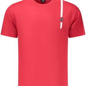 US GRAND Herren-T-Shirt mit kurzen Ärmeln, rot