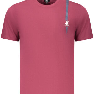 US GRAND Herren-T-Shirt mit kurzen Ärmeln, rot