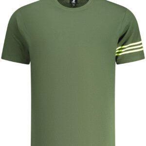 US GRAND Herren-T-Shirt mit kurzen Ärmeln, grün