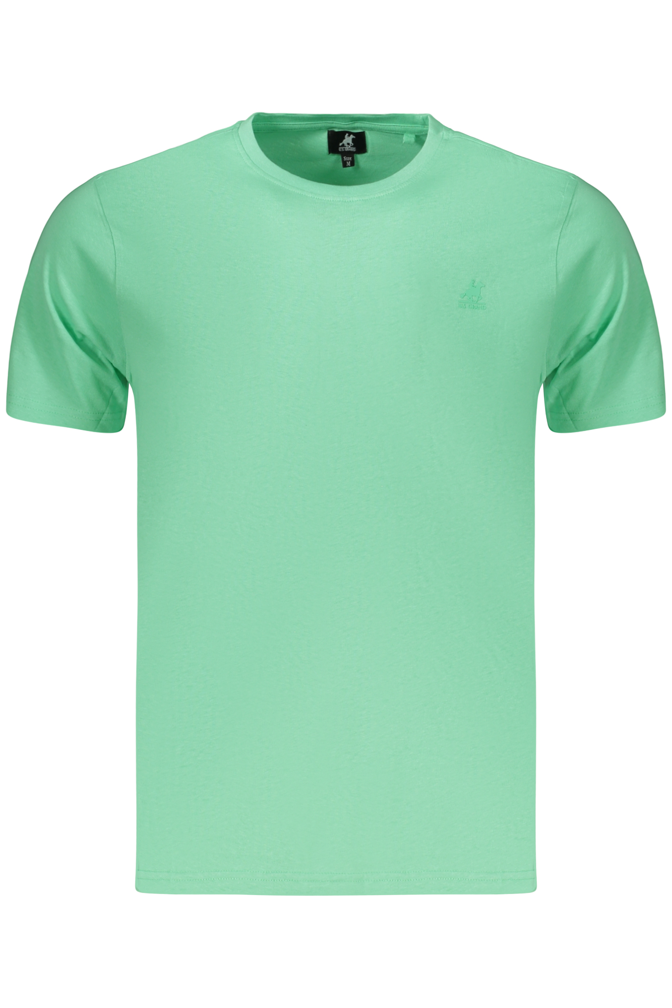 US GRAND Herren-T-Shirt mit kurzen Ärmeln, grün