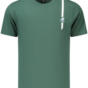 US GRAND Herren-T-Shirt mit kurzen Ärmeln, grün