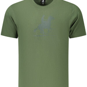 US GRAND Herren-T-Shirt mit kurzen Ärmeln, grün