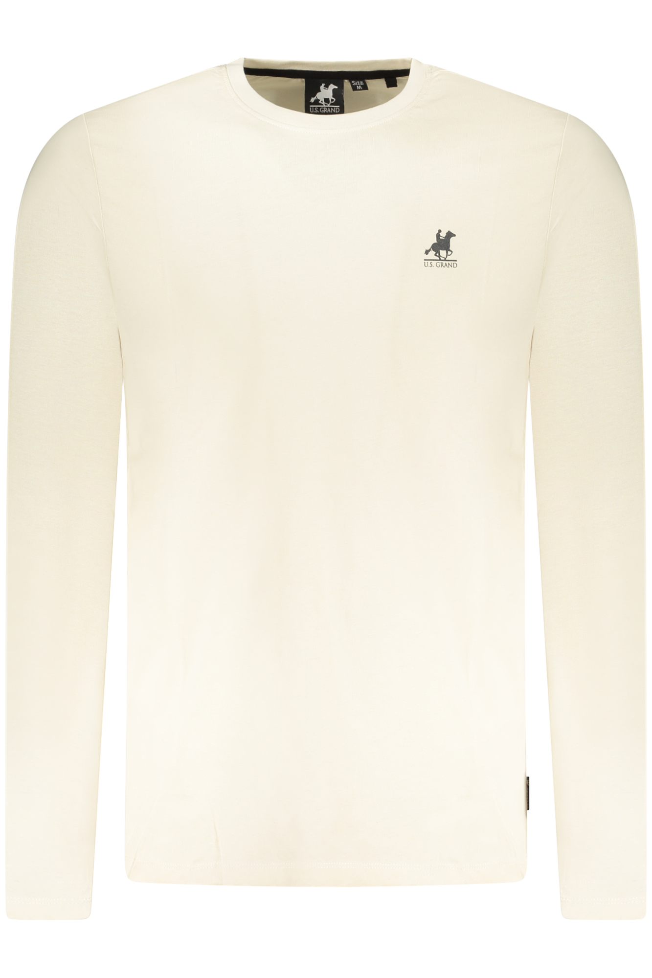 US GRAND Herren Langarm-T-Shirt Beige