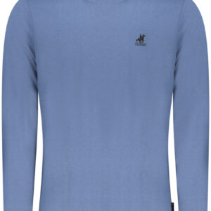 US GRAND Herren Langarm-T-Shirt Blau