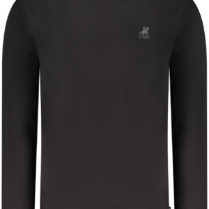US GRAND Herren Langarm-T-Shirt, schwarz