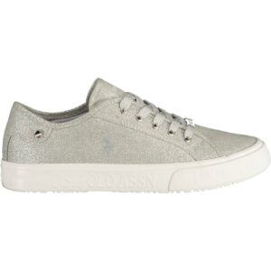 US-POLO ASSN. SPORTSCHUHE FRAU SILBER