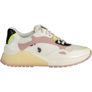 US-POLO ASSN. WEISSE DAMEN-SPORTSCHUHE