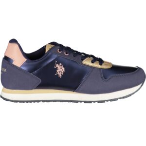 US POLO ASSN. BLAUE SPORTSCHUHE FÜR DAMEN