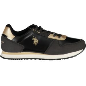 US POLO ASSN. SCHWARZE SPORTSCHUHE FÜR DAMEN