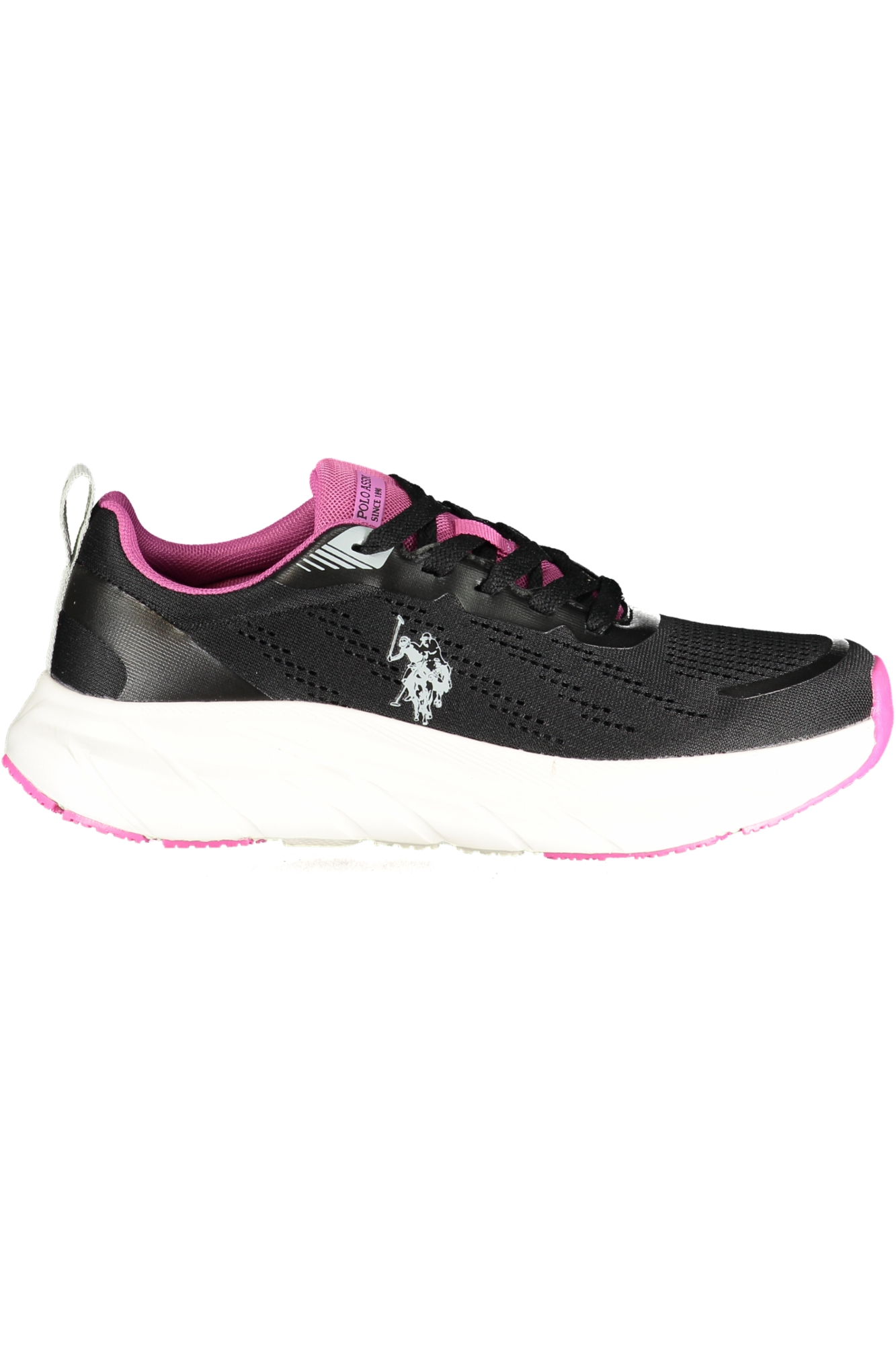 US POLO ASSN. SCHWARZE DAMEN-SPORTSCHUHE