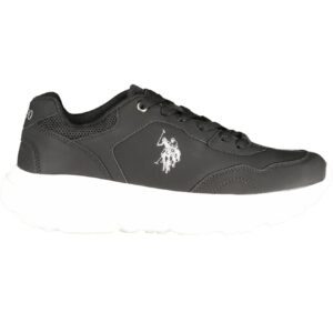US POLO ASSN. SCHWARZE DAMEN-SPORTSCHUHE