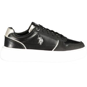 US POLO ASSN. SCHWARZE DAMEN-SPORTSCHUHE