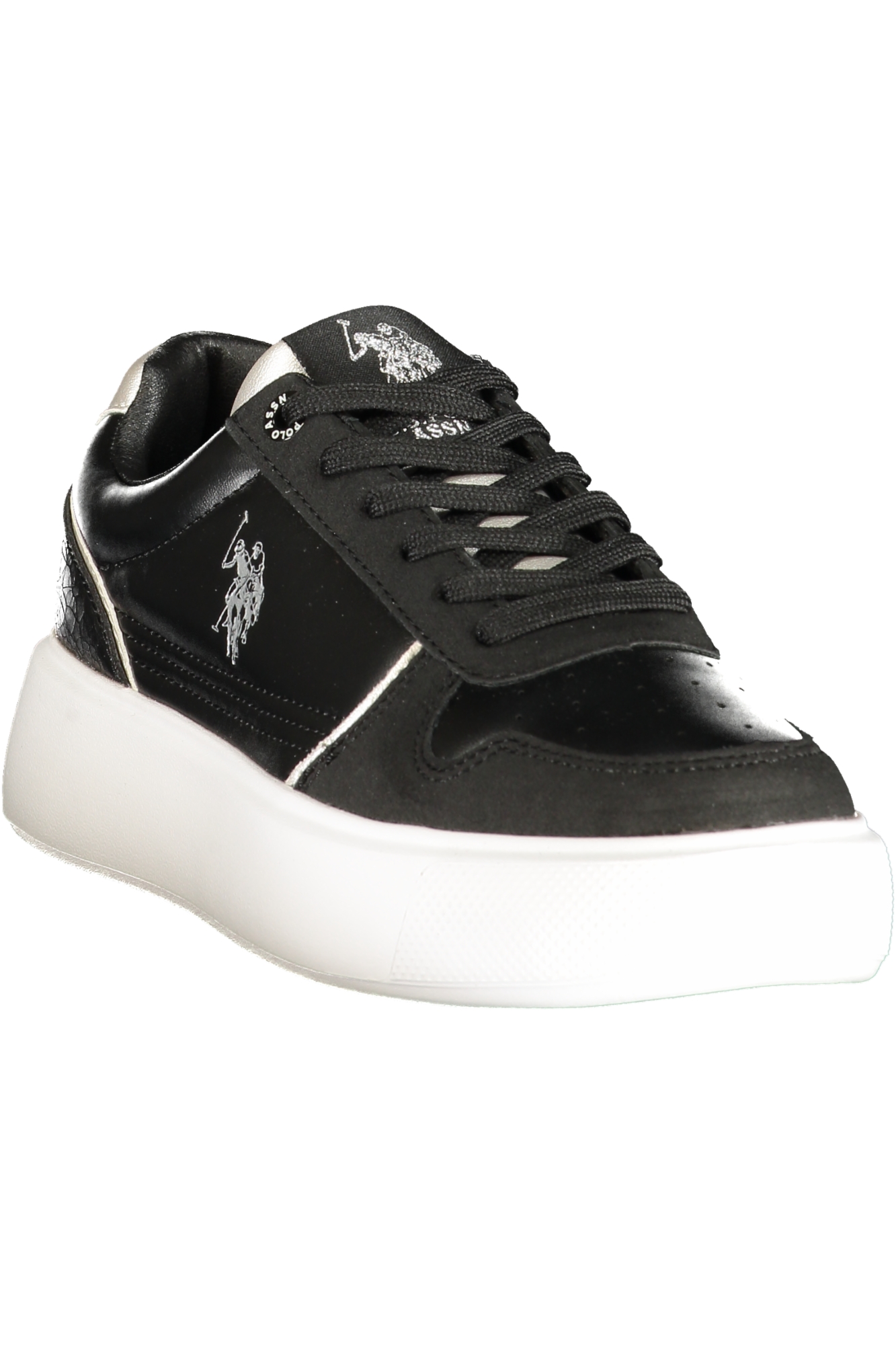 US POLO ASSN. SCHWARZE DAMEN-SPORTSCHUHE – Bild 2