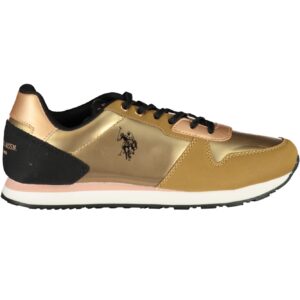 US POLO ASSN. GOLDENE SPORTSCHUHE FÜR DAMEN
